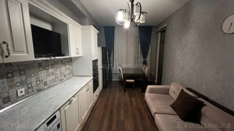 Kirayə verilir 3 otaqlı Mənzil Yeni tikili 135 m² Nəsimi r. - şəkil 5
