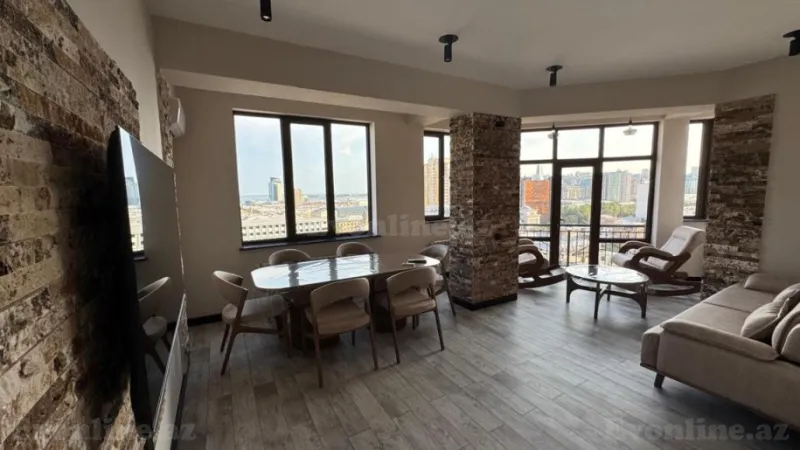 Kirayə verilir 3 otaqlı Mənzil Yeni tikili 132 m² 28 May m. - şəkil 9