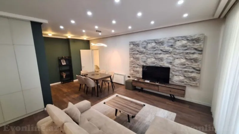 Kirayə verilir 2 otaqlı Mənzil Yeni tikili 115 m² 8 Noyabr m. - şəkil 2