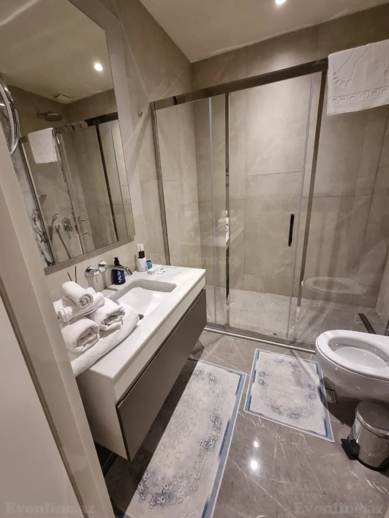 Kirayə verilir 1 otaqlı Mənzil Yeni tikili 60 m² Nardaran - şəkil 13