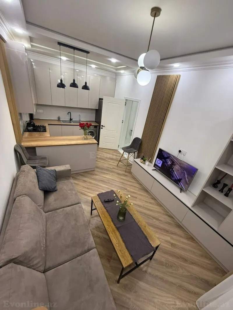 Kirayə verilir 2 otaqlı Mənzil Yeni tikili 70 m² İnşaatçılar m. - şəkil 4