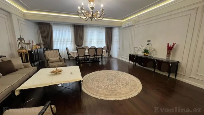 Satılır 4 otaqlı Mənzil Yeni tikili 180 m² Elmlər Akademiyası m. - şəkil 2