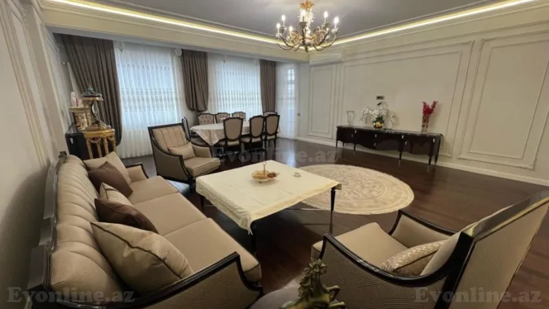 Satılır 4 otaqlı Mənzil Yeni tikili 180 m² Elmlər Akademiyası m. - şəkil 4