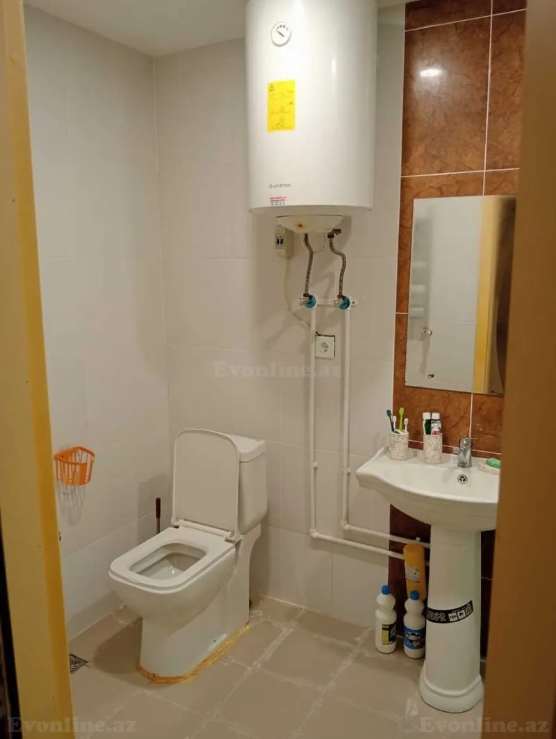 Satılır 1 otaqlı Mənzil Yeni tikili 52.5 m² Həzi Aslanov - şəkil 3