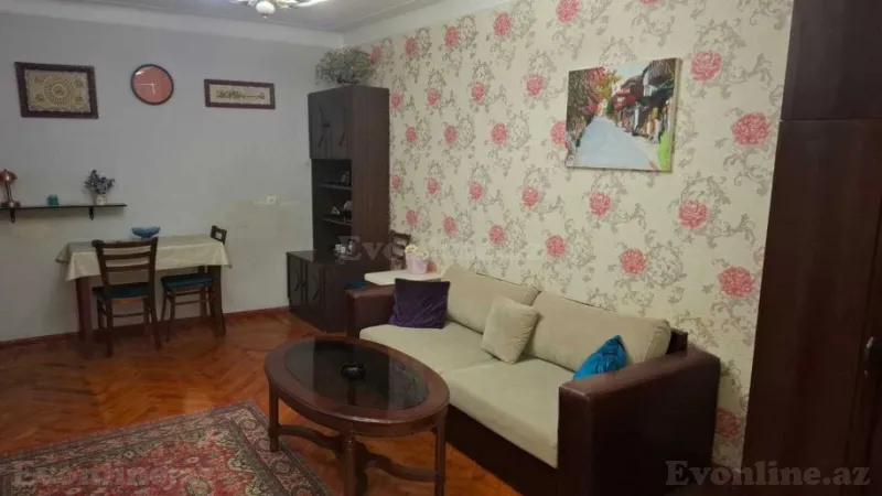 Kirayə verilir 1 otaqlı Mənzil Köhnə tikili 50 m² Yasamal - şəkil 2