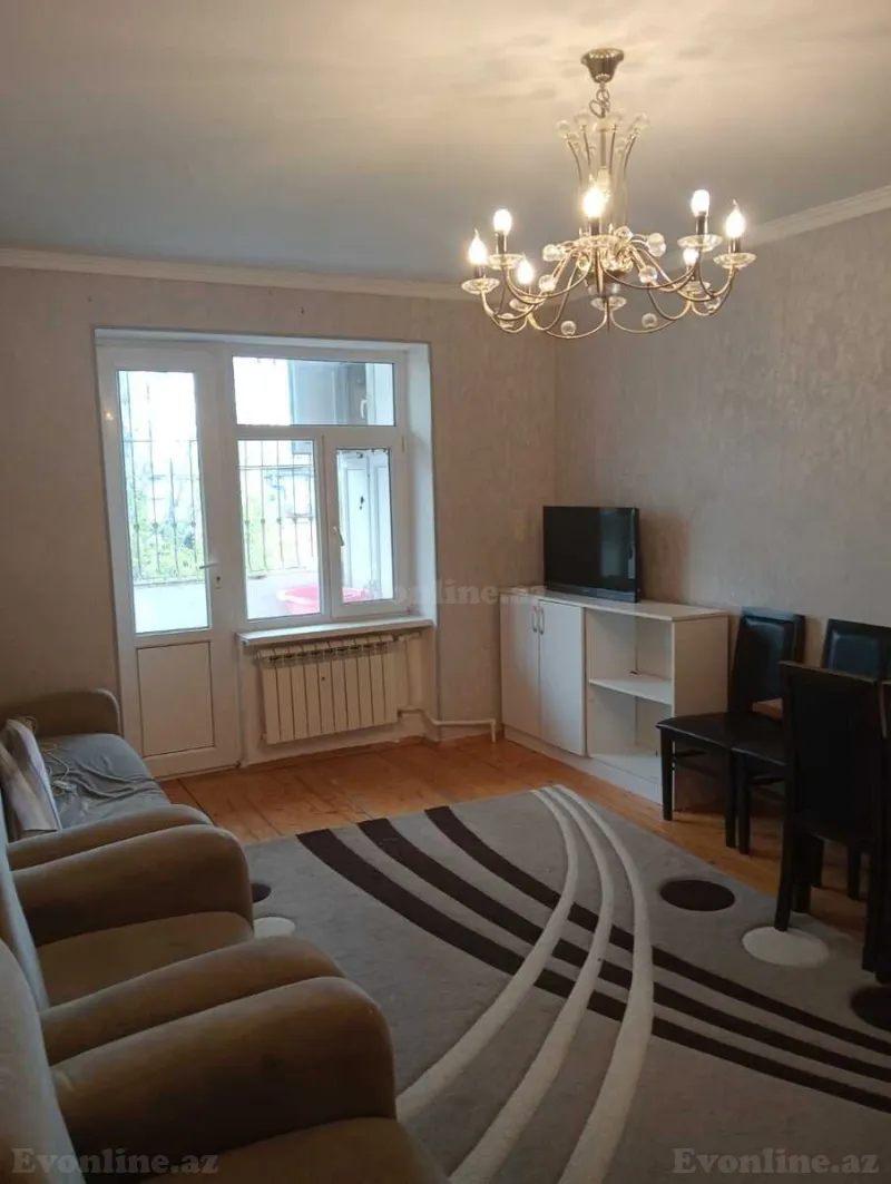 Kirayə verilir 2 otaqlı Mənzil Köhnə tikili 55 m² Əhmədli - şəkil 3