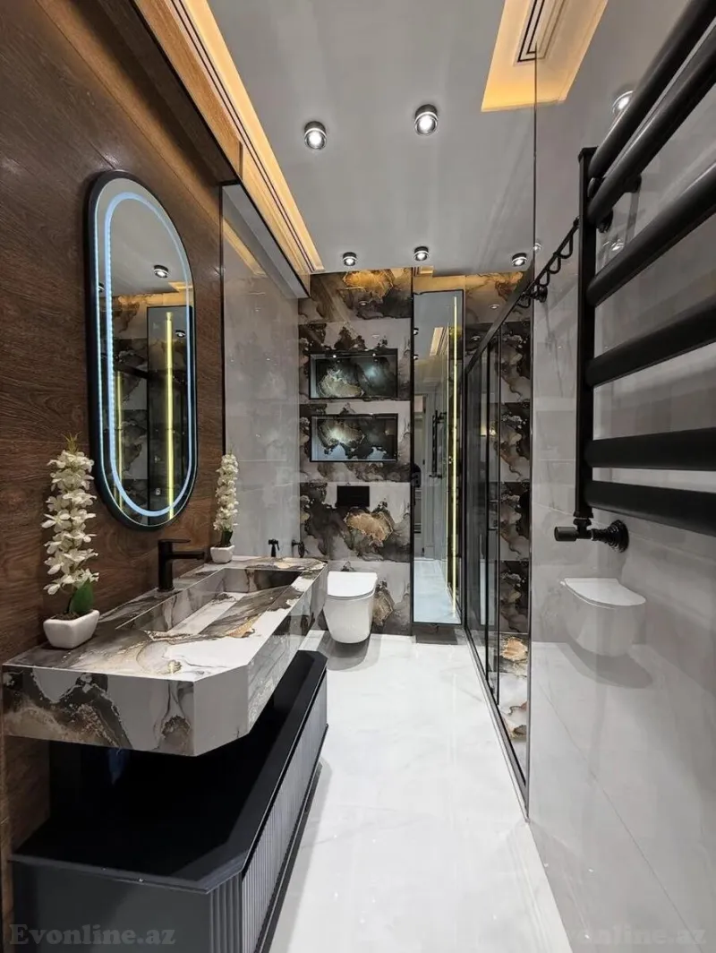 Kirayə verilir 3 otaqlı Mənzil Yeni tikili 145 m² 8 Noyabr m. - şəkil 11