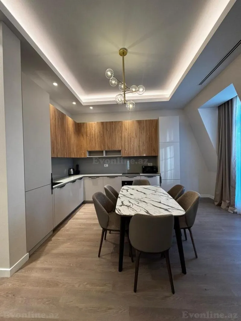 Kirayə verilir 3 otaqlı Mənzil Yeni tikili 100 m² Xətai r. - şəkil 11