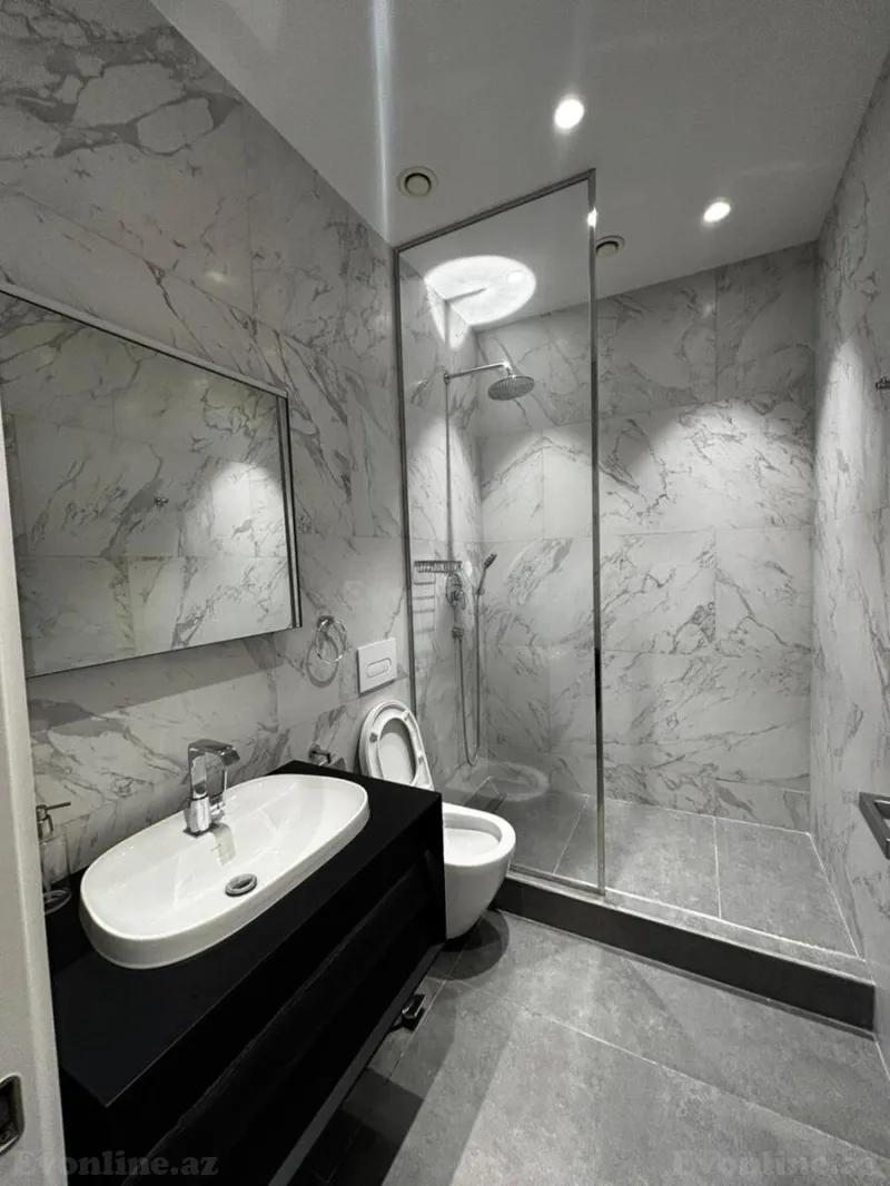 Kirayə verilir 3 otaqlı Mənzil Yeni tikili 100 m² Xətai r. - şəkil 19