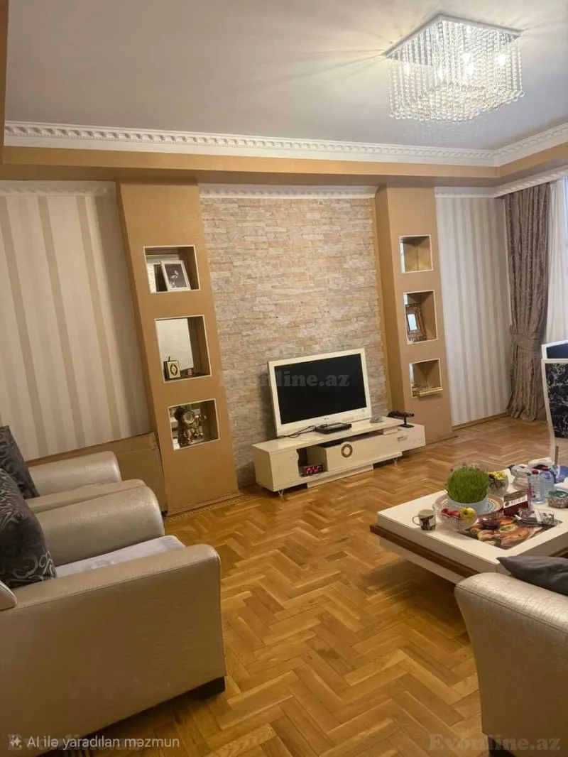 Satılır 3 otaqlı Mənzil Yeni tikili 125 m² Xətai m. - şəkil 2