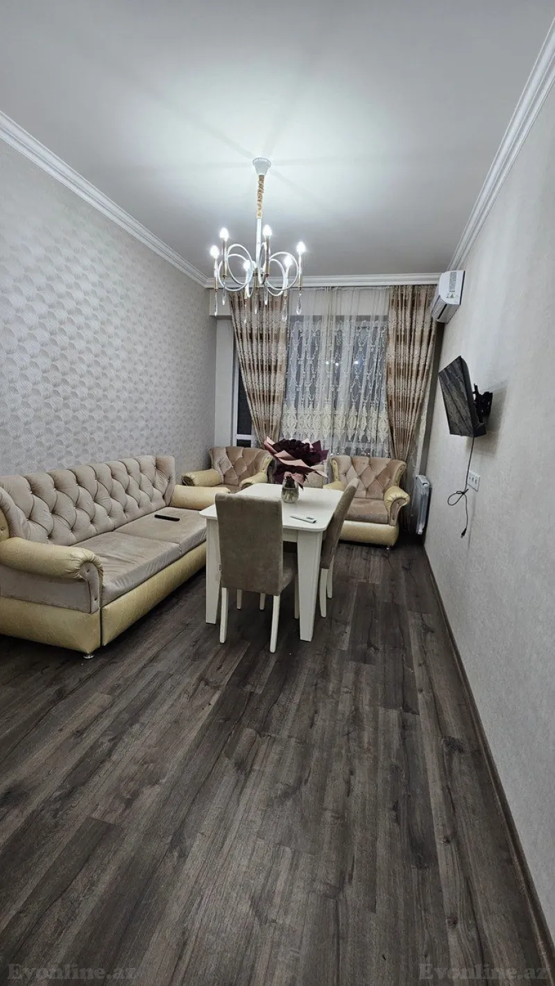 Kirayə verilir 2 otaqlı Mənzil Yeni tikili 60 m² Yasamal - şəkil 2