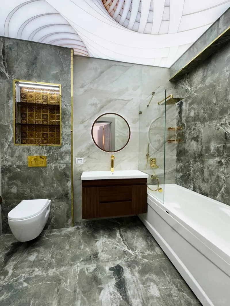 Satılır 4 otaqlı Mənzil Yeni tikili 245 m² Nəsimi r. - şəkil 13