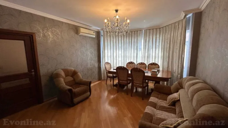 Satılır 4 otaqlı Mənzil Yeni tikili 135 m² Xalqlar Dostluğu m. - şəkil 3