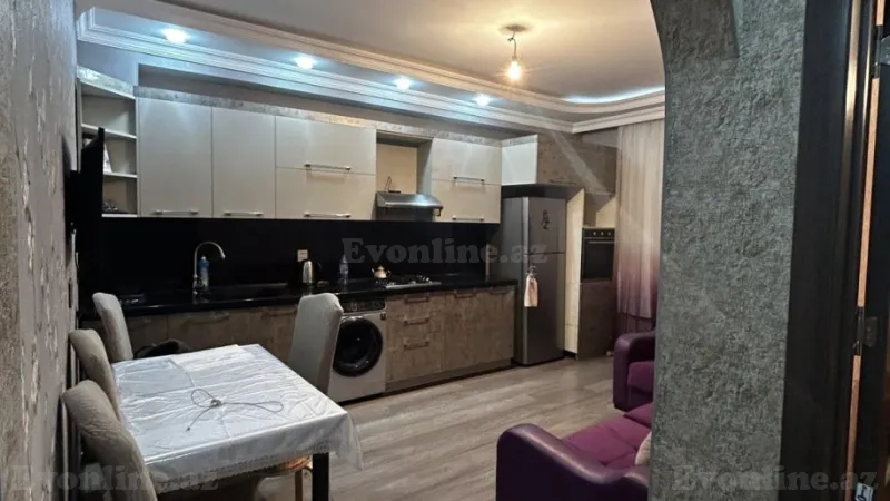 Kirayə verilir 1 otaqlı Mənzil Yeni tikili 43 m² Xırdalan - şəkil 2