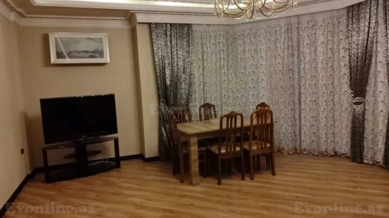 3 otaqlı Mənzil 130 m² 8-ci kilometr Kirayə verilir