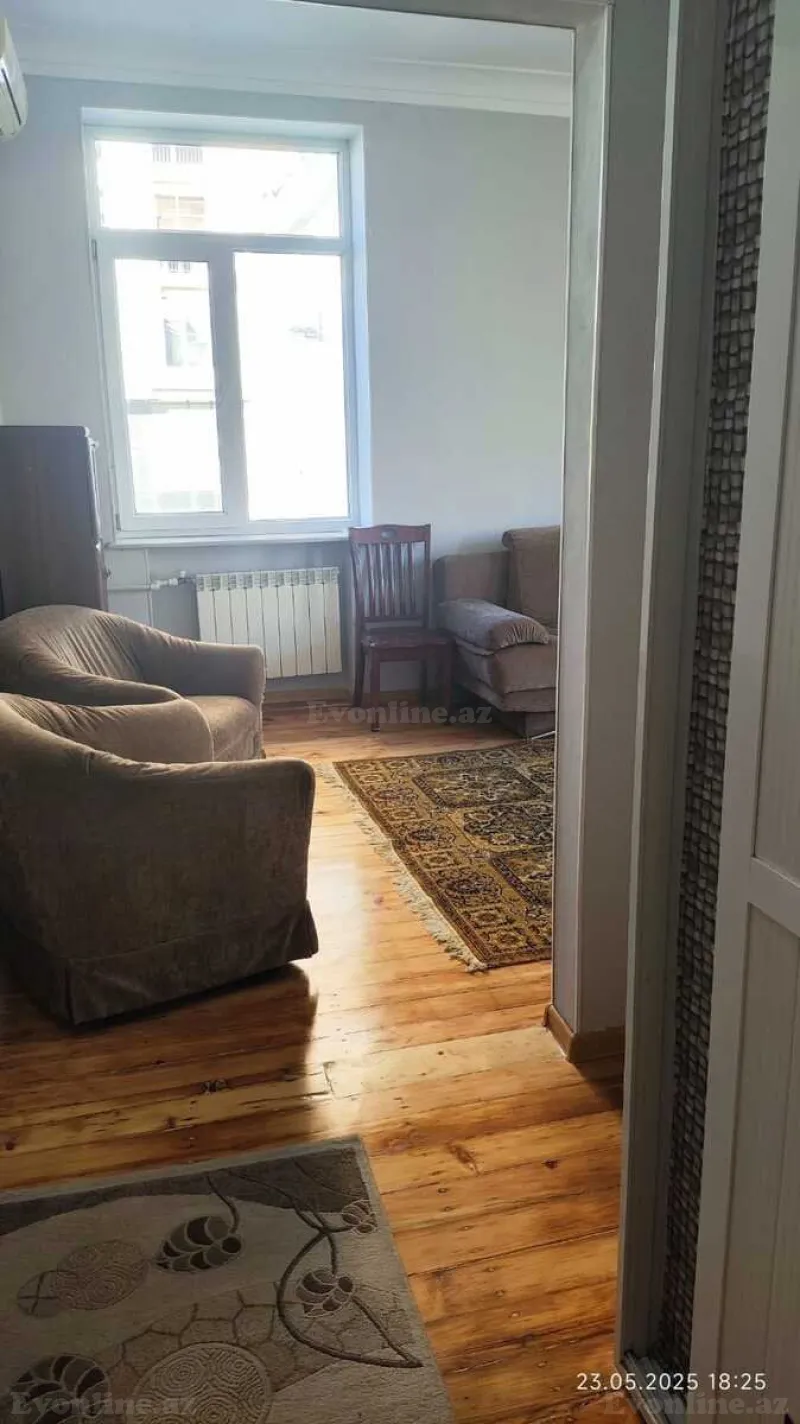 Satılır 1 otaqlı Mənzil Köhnə tikili 40 m² Xətai m. - şəkil 2