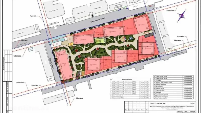 Satılır 4 otaqlı Mənzil Yeni tikili 177.9 m² Gənclik m. - şəkil 26