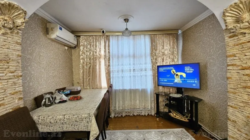 Satılır 3 otaqlı Mənzil Köhnə tikili 80 m² İnşaatçılar m. - şəkil 4