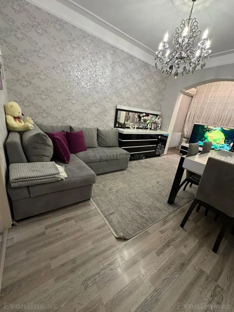 Kirayə verilir 2 otaqlı Mənzil Yeni tikili 60 m² 9-cu mikrorayon