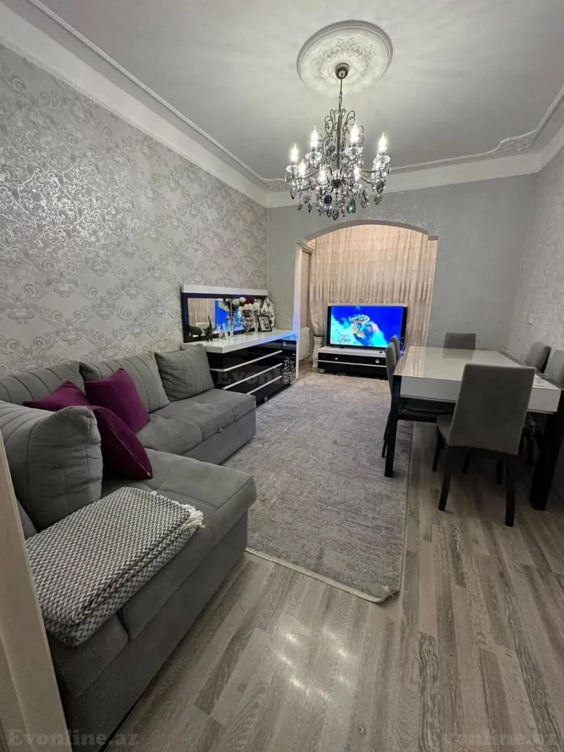 Kirayə verilir 2 otaqlı Mənzil Yeni tikili 60 m² 9-cu mikrorayon - şəkil 2