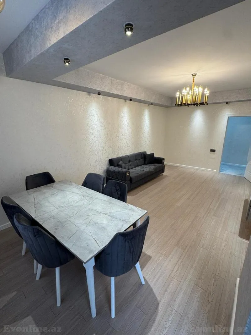 Kirayə verilir 2 otaqlı Mənzil Yeni tikili 100 m² Neftçilər m. - şəkil 2