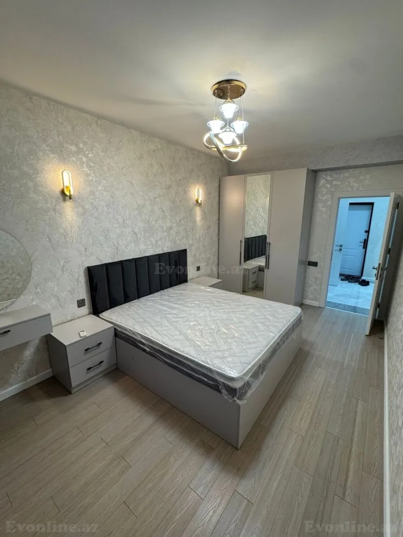 Kirayə verilir 2 otaqlı Mənzil Yeni tikili 100 m² Neftçilər m. - şəkil 4