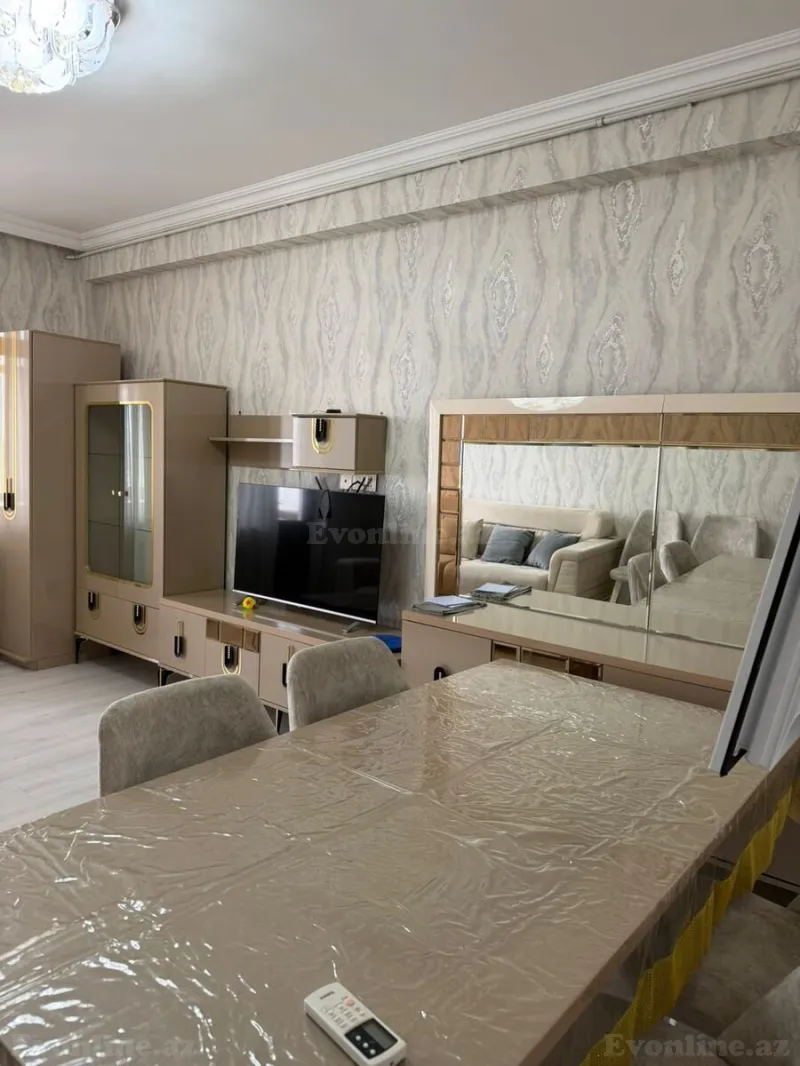 Kirayə verilir 2 otaqlı Mənzil Yeni tikili 65 m² Sabunçu r. - şəkil 3