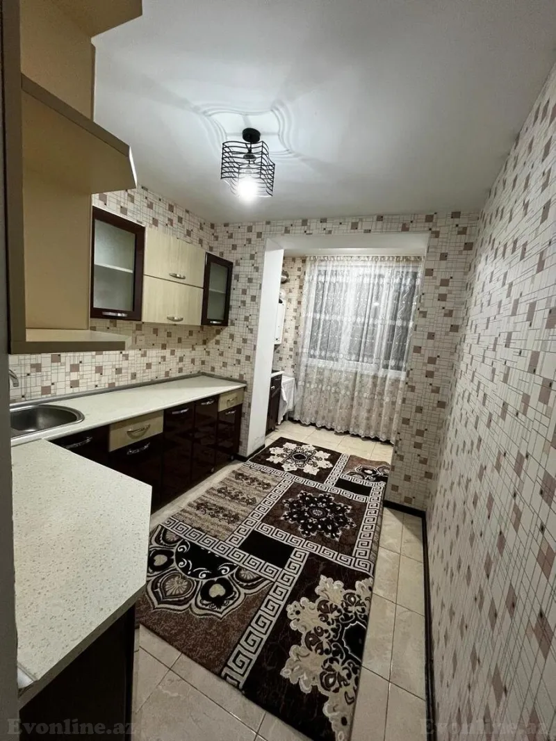 2 otaqlı Mənzil 60 m² Qara Qarayev m. Kirayə verilir