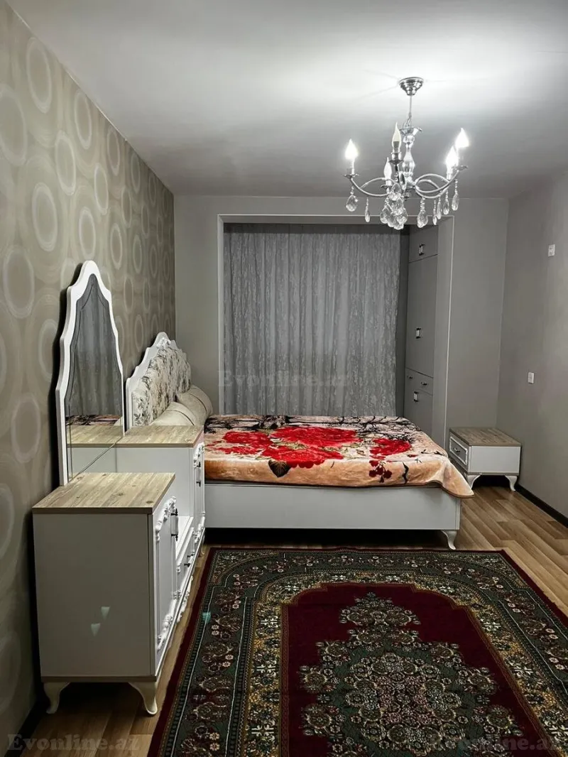 Kirayə verilir 2 otaqlı Mənzil Köhnə tikili 60 m² Qara Qarayev m. - şəkil 2