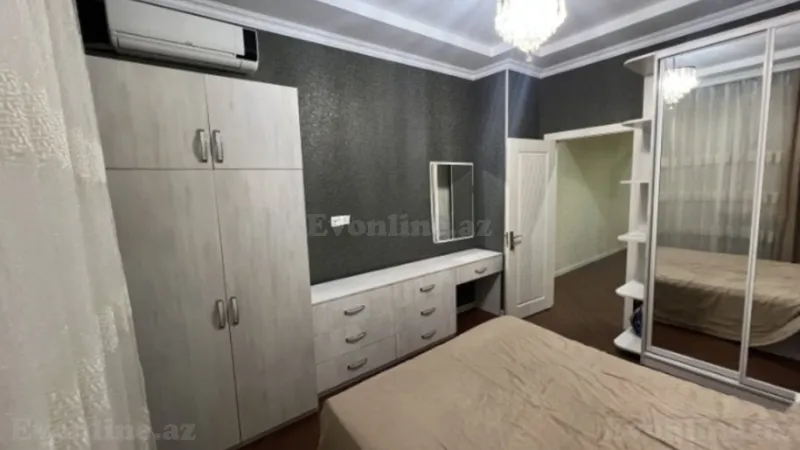 Kirayə verilir 2 otaqlı Mənzil Yeni tikili 80 m² Nərimanov r. - şəkil 2