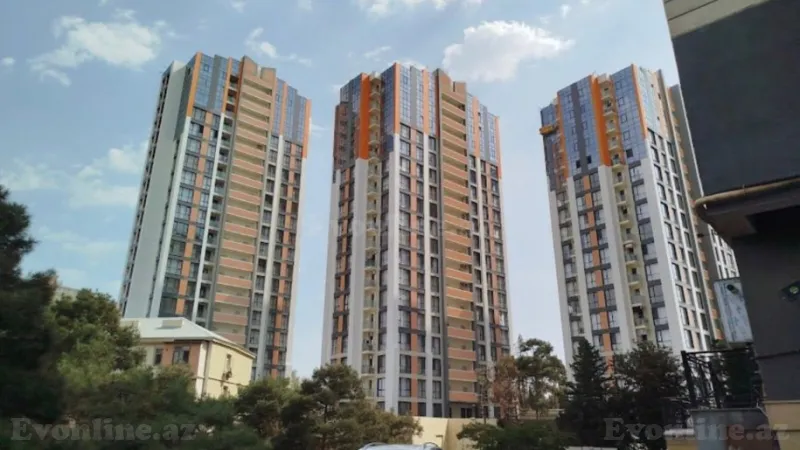 2 otaqlı Mənzil 75 m² Memar Əcəmi m. Kirayə verilir