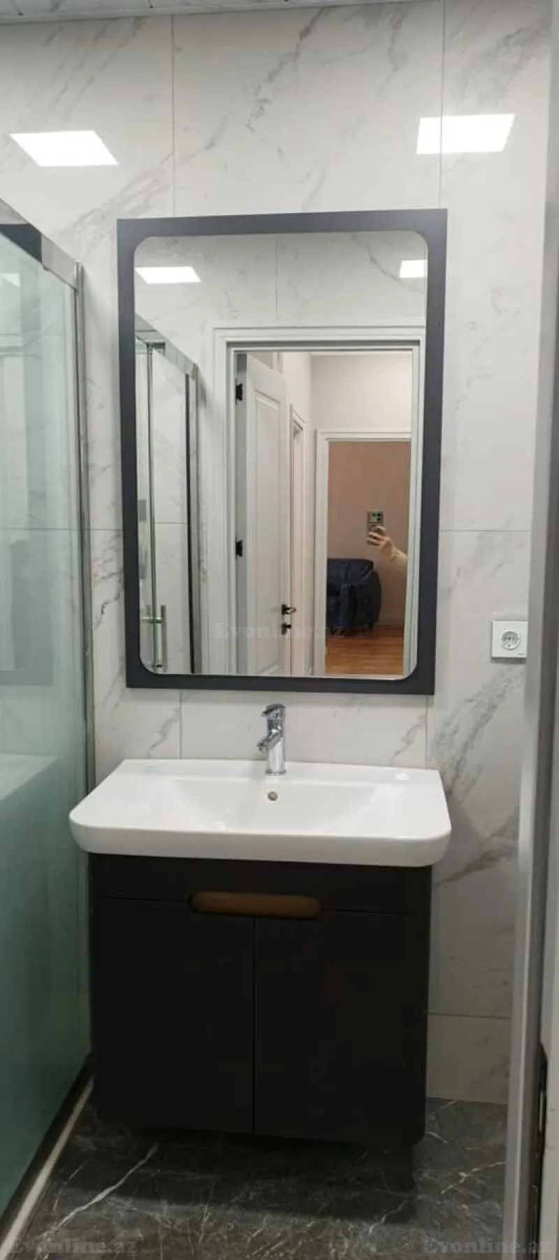 Kirayə verilir 2 otaqlı Mənzil Yeni tikili 75 m² Memar Əcəmi m. - şəkil 12