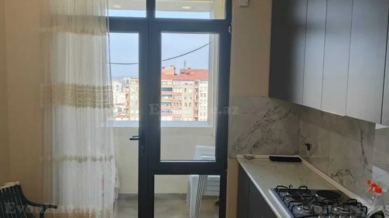Kirayə verilir 2 otaqlı Mənzil Yeni tikili 75 m² Memar Əcəmi m. - şəkil 15