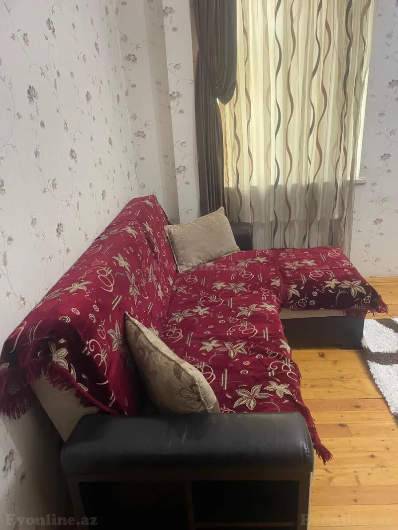 Kirayə verilir 2 otaqlı Mənzil Köhnə tikili 70 m² İnşaatçılar m. - şəkil 4