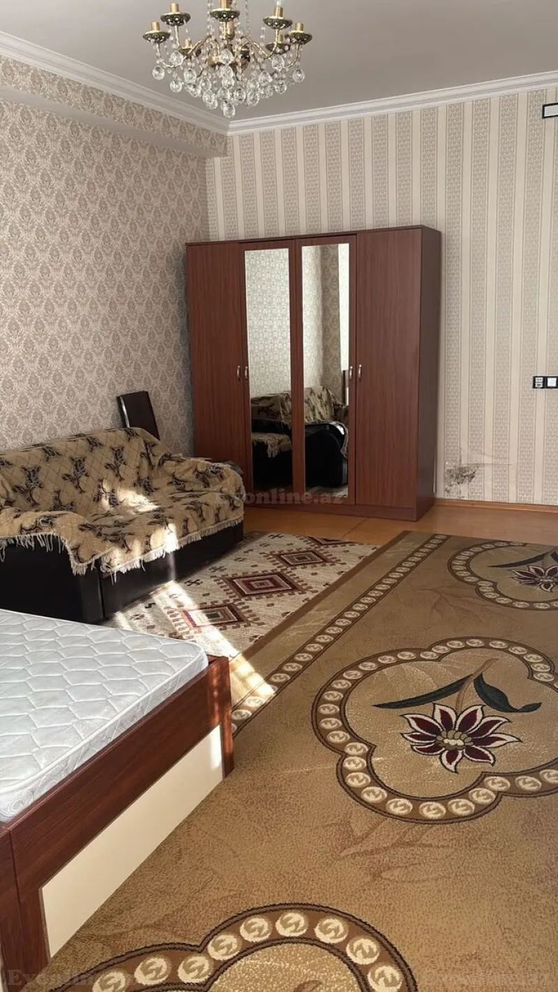 Kirayə verilir 1 otaqlı Mənzil Yeni tikili 55 m² 9-cu mikrorayon - şəkil 2