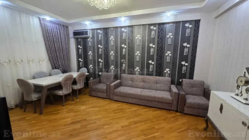 2 otaqlı Mənzil 80 m² Gənclik m. Kirayə verilir
