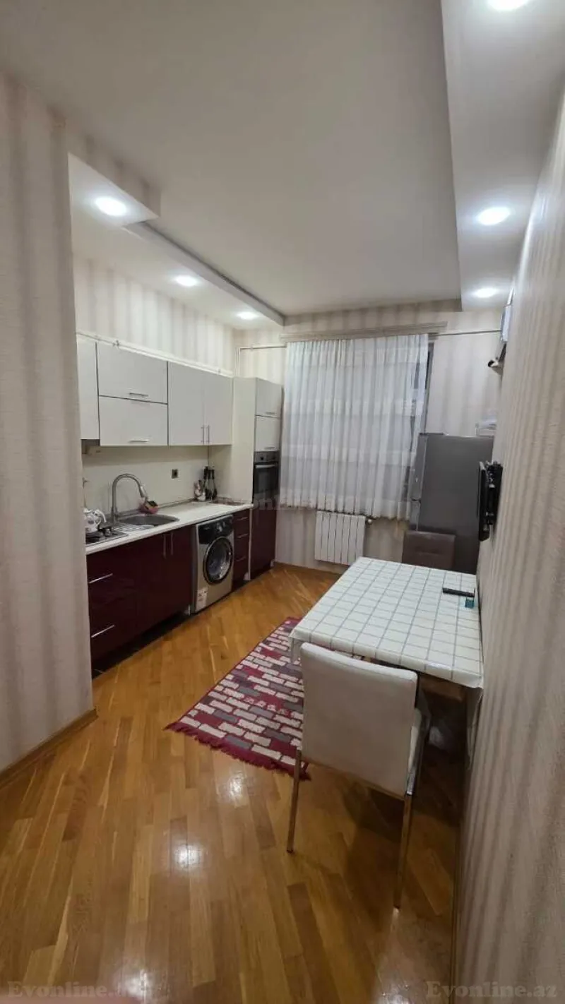 Kirayə verilir 2 otaqlı Mənzil Yeni tikili 80 m² Gənclik m. - şəkil 3