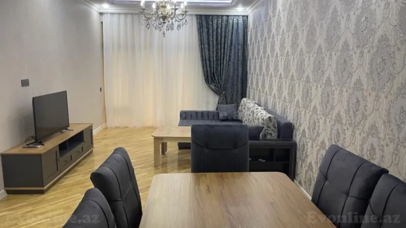 Kirayə verilir 3 otaqlı Mənzil Yeni tikili 135 m² Gənclik m. - şəkil 3