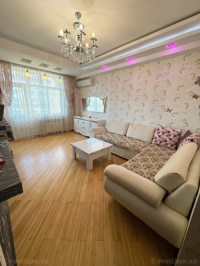 Kirayə verilir 2 otaqlı Mənzil Yeni tikili 65 m² İnşaatçılar m. - şəkil 2