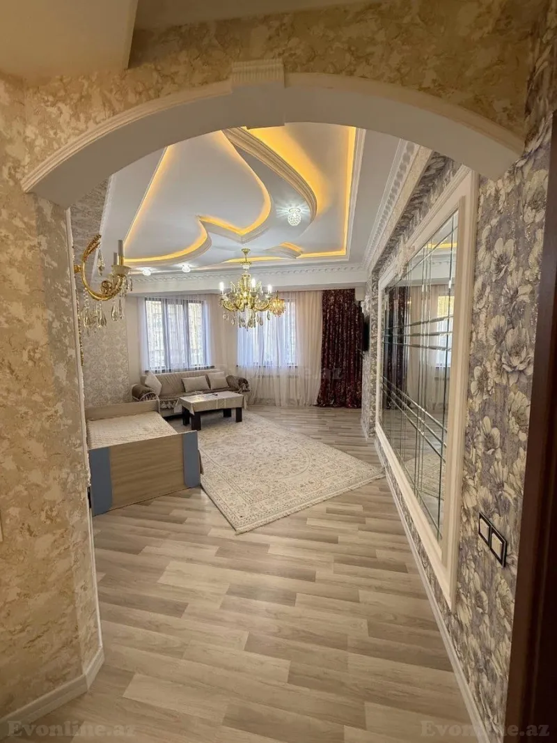 Kirayə verilir 2 otaqlı Mənzil Yeni tikili 60 m² Həzi Aslanov m. - şəkil 2