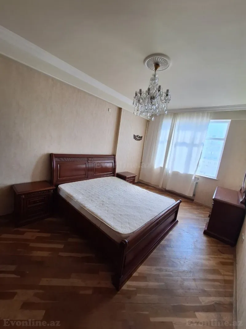 Kirayə verilir 3 otaqlı Mənzil Yeni tikili 120 m² Səbail r. - şəkil 10