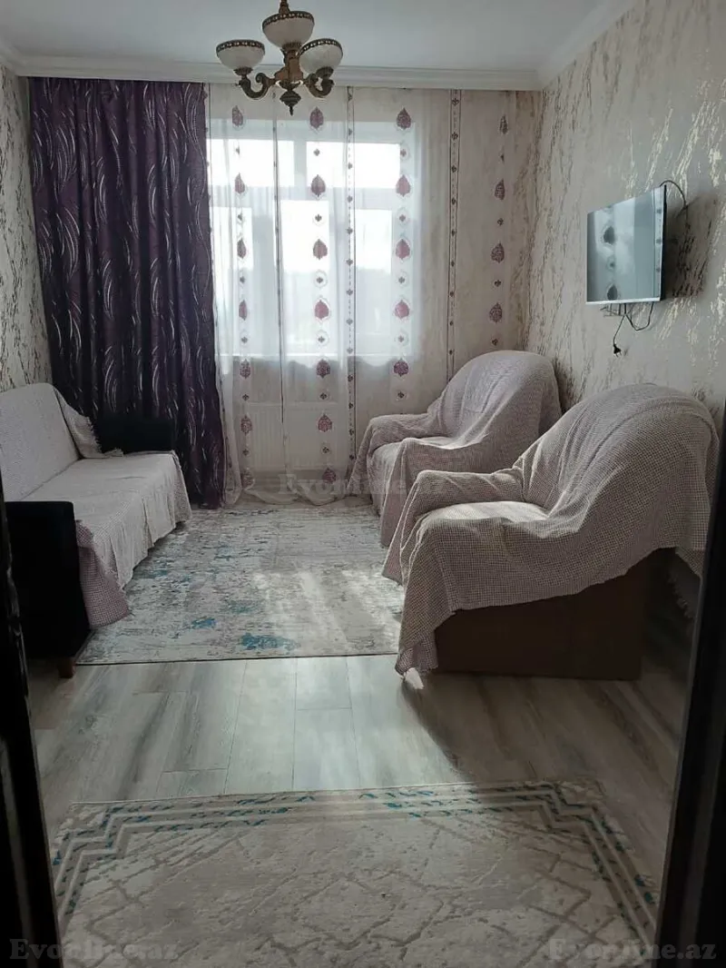 2 otaqlı Mənzil 45 m² Əhmədli Kirayə verilir