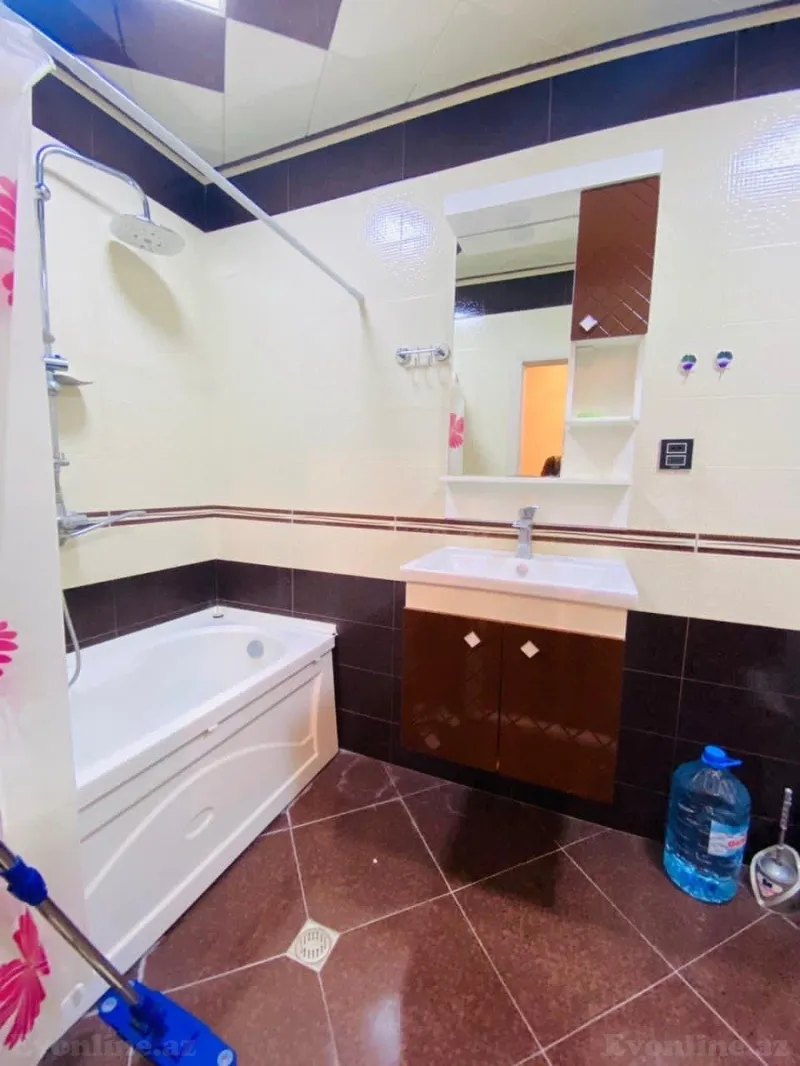 Kirayə verilir 2 otaqlı Mənzil Yeni tikili 65 m² Qara Qarayev m. - şəkil 9