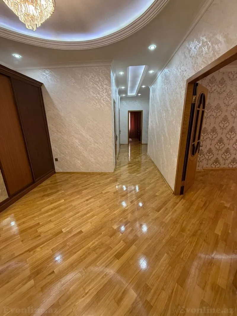 Kirayə verilir 3 otaqlı Mənzil Yeni tikili 135 m² Nəsimi r. - şəkil 2