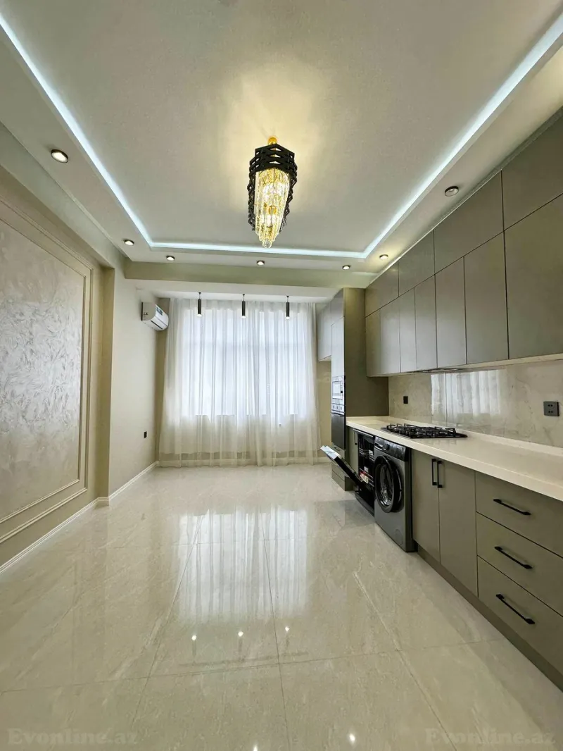 Satılır 3 otaqlı Mənzil Yeni tikili 132 m² Nəsimi r. - şəkil 4