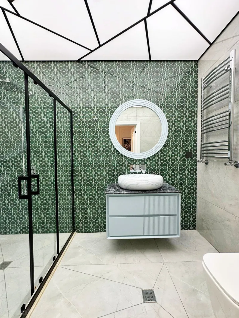 Satılır 3 otaqlı Mənzil Yeni tikili 132 m² Nəsimi r. - şəkil 8