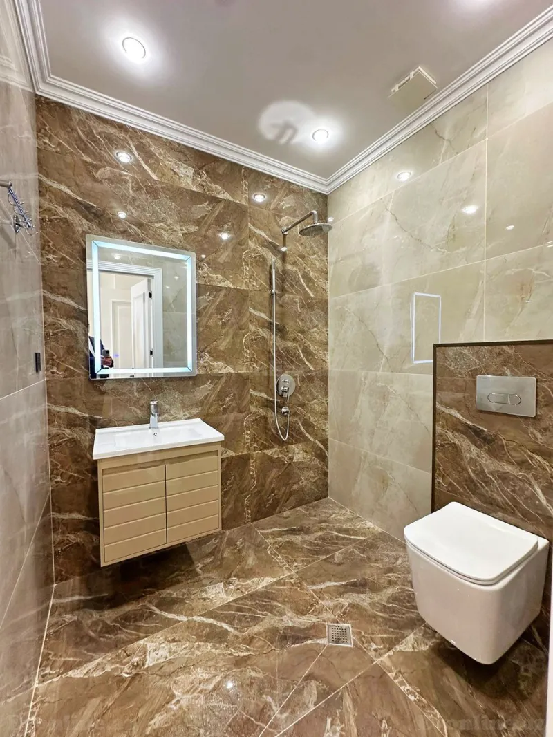 Satılır 3 otaqlı Mənzil Yeni tikili 132 m² Nəsimi r. - şəkil 9