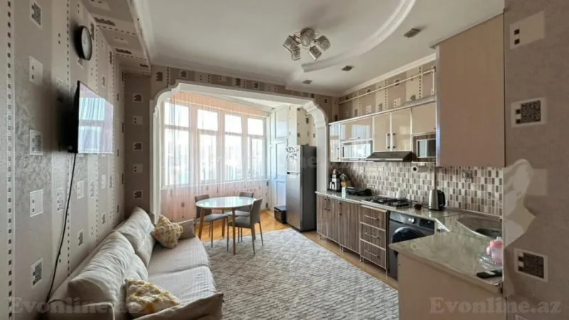 Satılır 2 otaqlı Mənzil Yeni tikili 90 m² Həzi Aslanov m. - şəkil 12