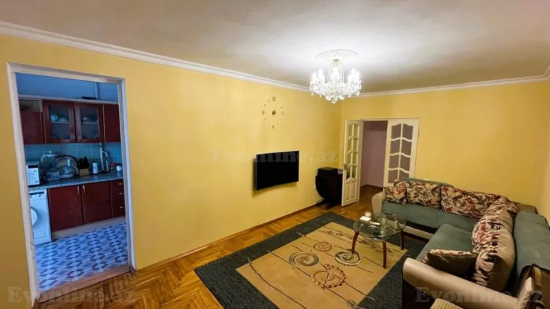 Satılır 3 otaqlı Mənzil Köhnə tikili 90 m² 20 Yanvar m. - şəkil 2