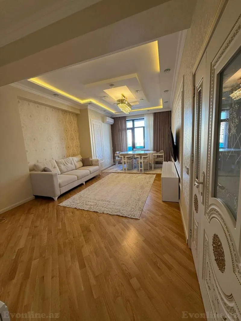 Satılır 2 otaqlı Mənzil Yeni tikili 83 m² Qara Qarayev m. - şəkil 2